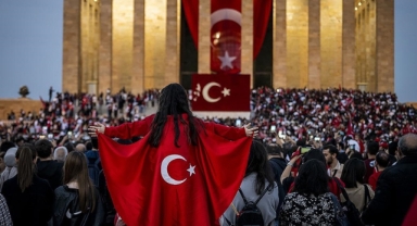 Anıtkabir'e Cumhuriyet'in 100. yılında rekor ziyaret