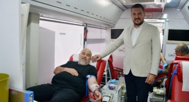 Antalya Korkuteli'de rekor kan bağışı