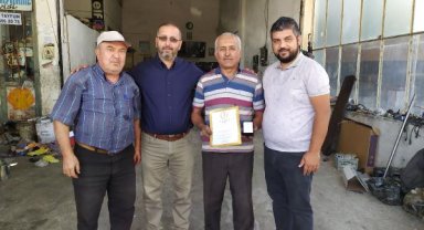 Antalya'da kan bağışçısına altın madalya