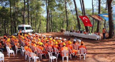 Antalya'da orman personeline uygulamalı eğitim verildi