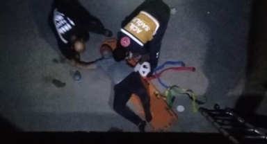 Arızayı kontrol etmek isterken 3 metrelik menfeze düştü