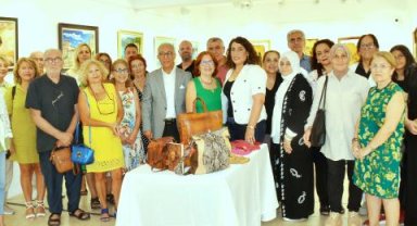 'Deri Aksesuar Yapma Sergisi' açıldı