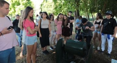 Erasmuslu öğrenciler inovasyon merkezinde