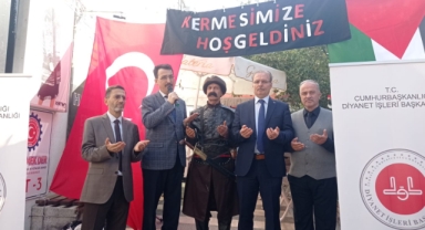 Filistinlilere destek için kermes düzenlendi