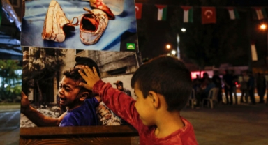 Gazze İçin Destek Çadırı