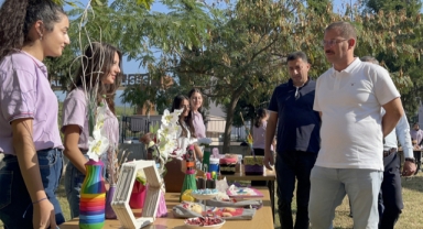 Geri dönüşüm sergisi açıldı