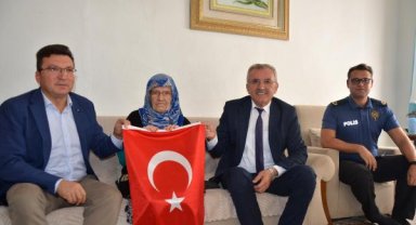 Kaymakamdan anlamlı ziyaret