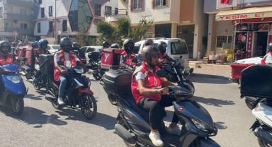 Kazada ağır yaralanan motosikletli kurye hayatını kaybetti