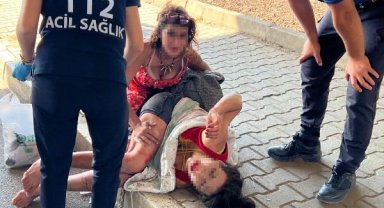 Kız arkadaşını bıçakladı!