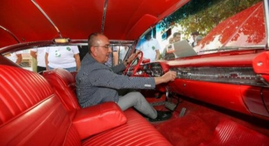 Klasik otomobil sergisi açıldı