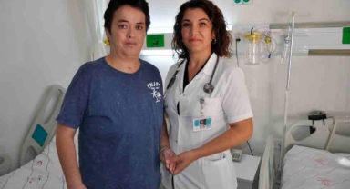 Komada geldi yürüyerek çıktı