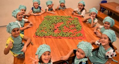 Konyaaltılı minikler, hem eğlendi hem öğrendi