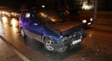 Otomobil kazası: 3 yaralı