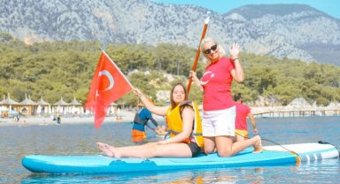 Özel çocuklardan özel kutlama