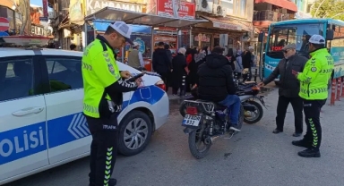 Trafik  denetimi yapıldı