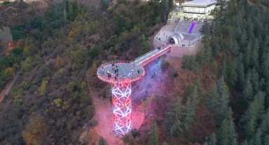10 günde 75 bin ziyaretçi şehri kuşbakışı izledi