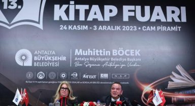 13. Antalya Kitap Fuarı 24 Kasım'da başlıyor