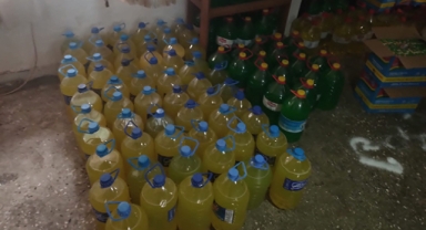  2,5 ton sahte temizlik malzemesi