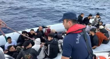 60 göçmen yakalandı, 49 göçmen kurtarıldı