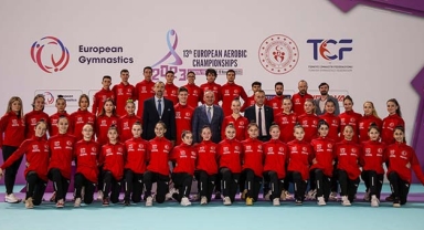 Aerobik cimnastikte hedef altın madalya 