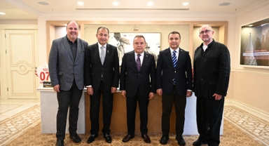 Alman gazeteciler Büyükşehir’de 