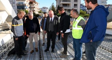 Başkan Sözen projeleri yerinde inceledi