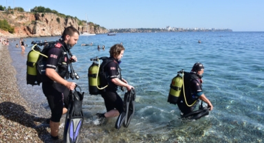 Bosna'nın 'kurbağa adamları' Antalya'da eğitiliyor