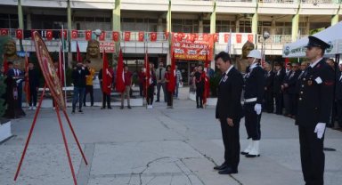 Büyük Önder için Serik'te anma töreni
