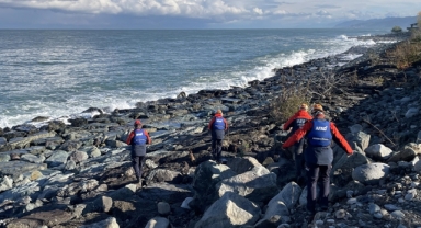 Denizde kaybolan kadını arama çalışmaları sürüyor