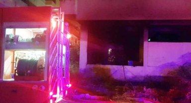 Depoda yangın çıktı