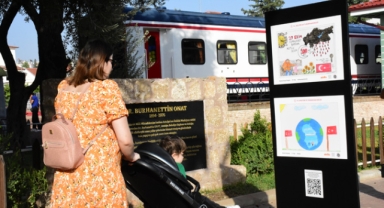 Depremzede çocuklardan sergi