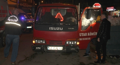 Direksiyon başında ölü bulundu