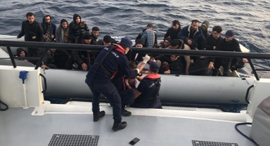 Düzensiz göçmenler yakalandı