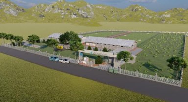 Elmalı'da gezen tavuk çiftliği kuruluyor