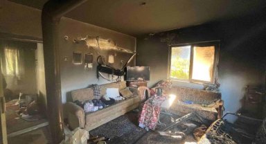 Yanan evi yabancı öğrencilerle onardılar