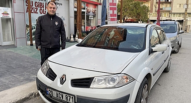  Filistinlilere destek için arabasını bağışladı