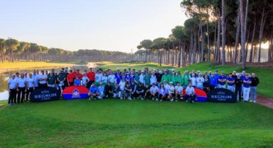 Golf şampiyonası heyecanı başladı