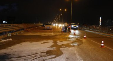 Hal Kavşağı Köprüsü güçlendirildi