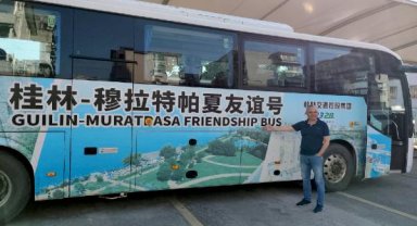 Kaleiçi, Çin'de tanıtılıyor