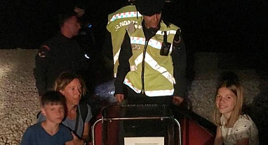 Kaybolan turistler kurtarıldı