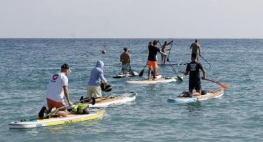 Kemer'de 'Sup' heyecanı