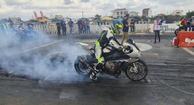 Kepez'de Motodrag heyecanı 