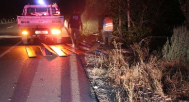 Kontrolden çıkan otomobil şarampole yuvarlandı: 2 yaralı