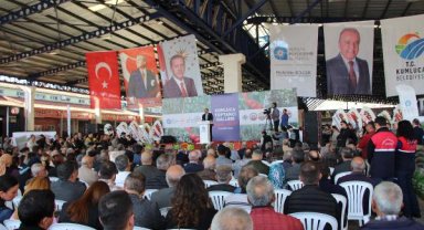 Kumluca Toptancı Hal’inde sezon açılışı