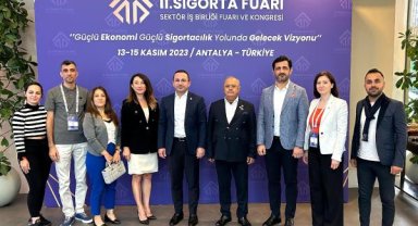 MATSO Başkanı Güngör Sigortacılık Fuarı'nda