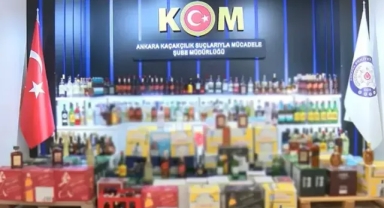 Milyonluk 'kaçak içki' operasyonu
