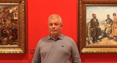 Rus ressamın Atatürk sevgisi