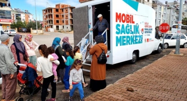 Sağlık tırı mahallelerde          