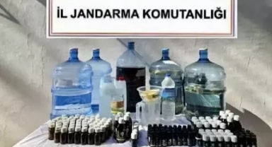 Sahte içki üreticisi gözaltında