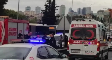  Şehitler Köprüsü'nde zincirleme kaza